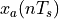 x_a(nT_s)