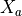 X_a