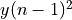 y(n-1)^2