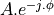 A.e^{-j.\phi}