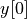 y[0]