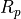 R_p